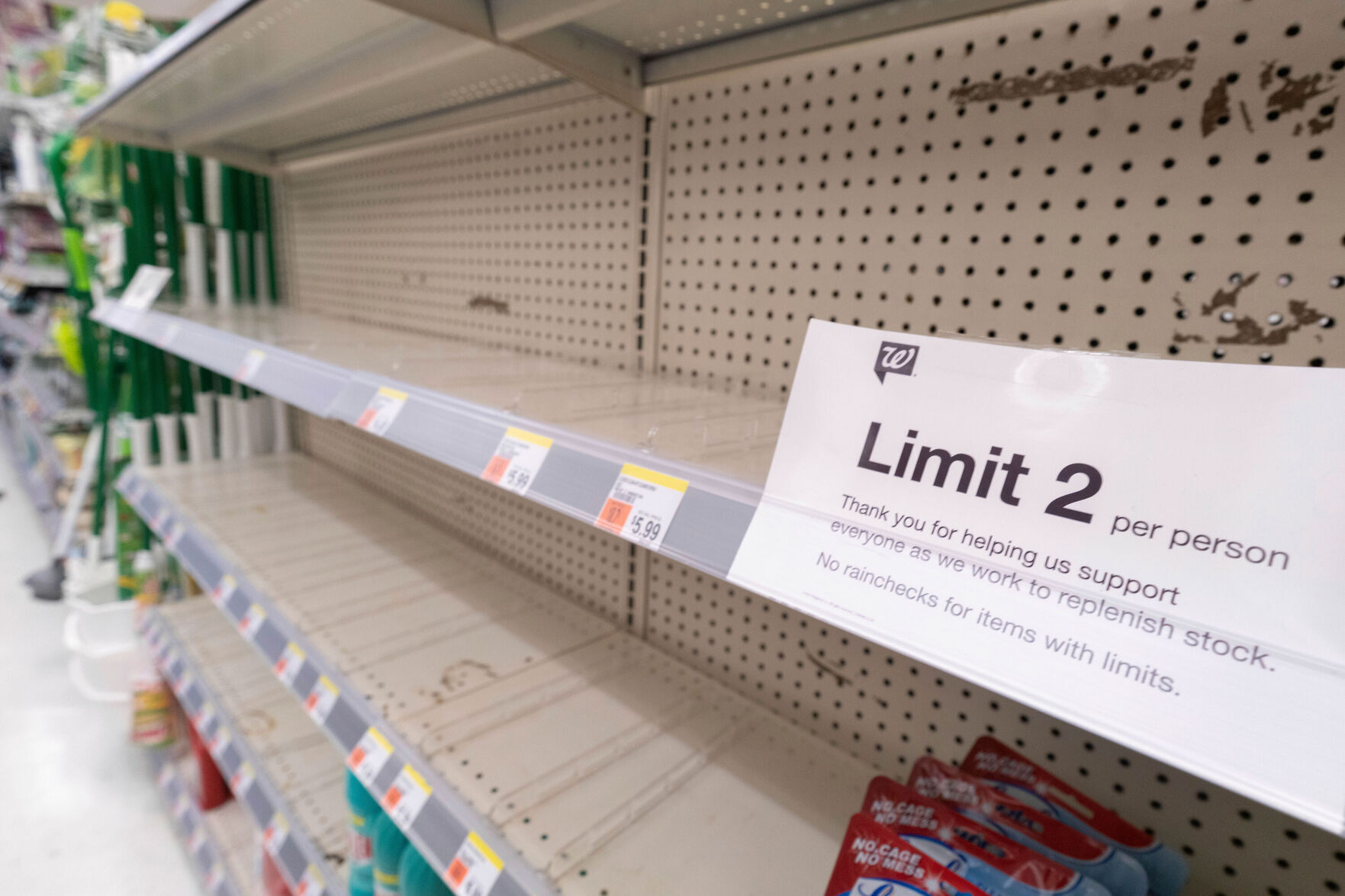 Worried about more shortages, grocery stores are stockpiling goods